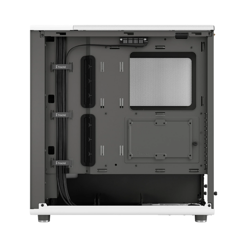 Fractal Design North Mid-Tower Case with Mesh Side Panel (Chalk White) — Being Shipped