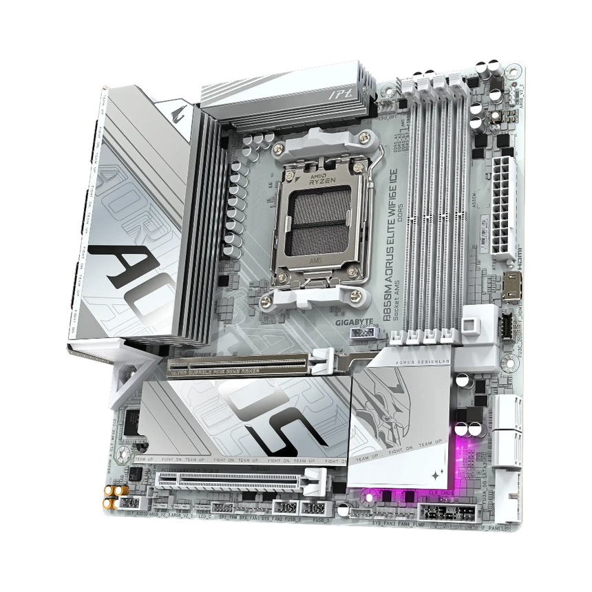 Gigabyte B850M AORUS ELITE WIFI6E ICE AM5 Micro-ATX Motherboard — Being Shipped