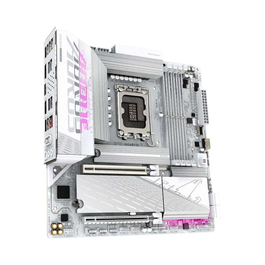 Gigabyte B860M AORUS ELITE WIFI6E ICE LGA 1851 Micro-ATX Motherboard — Being Shipped