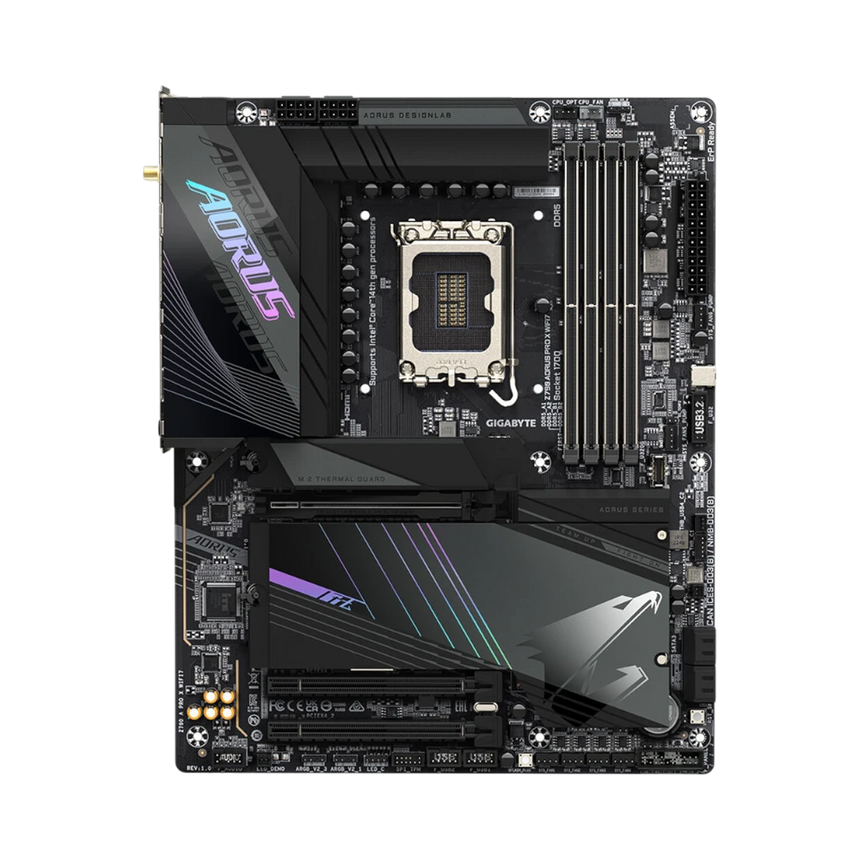 Gigabyte Z790 AORUS PRO X WIFI7 LGA1700 ATX Motherboard (Black) — Being Shipped