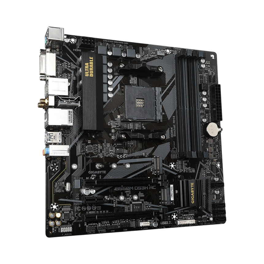 Gigabyte B550M DS3H AC AM4 Micro-ATX Motherboard — Being Shipped