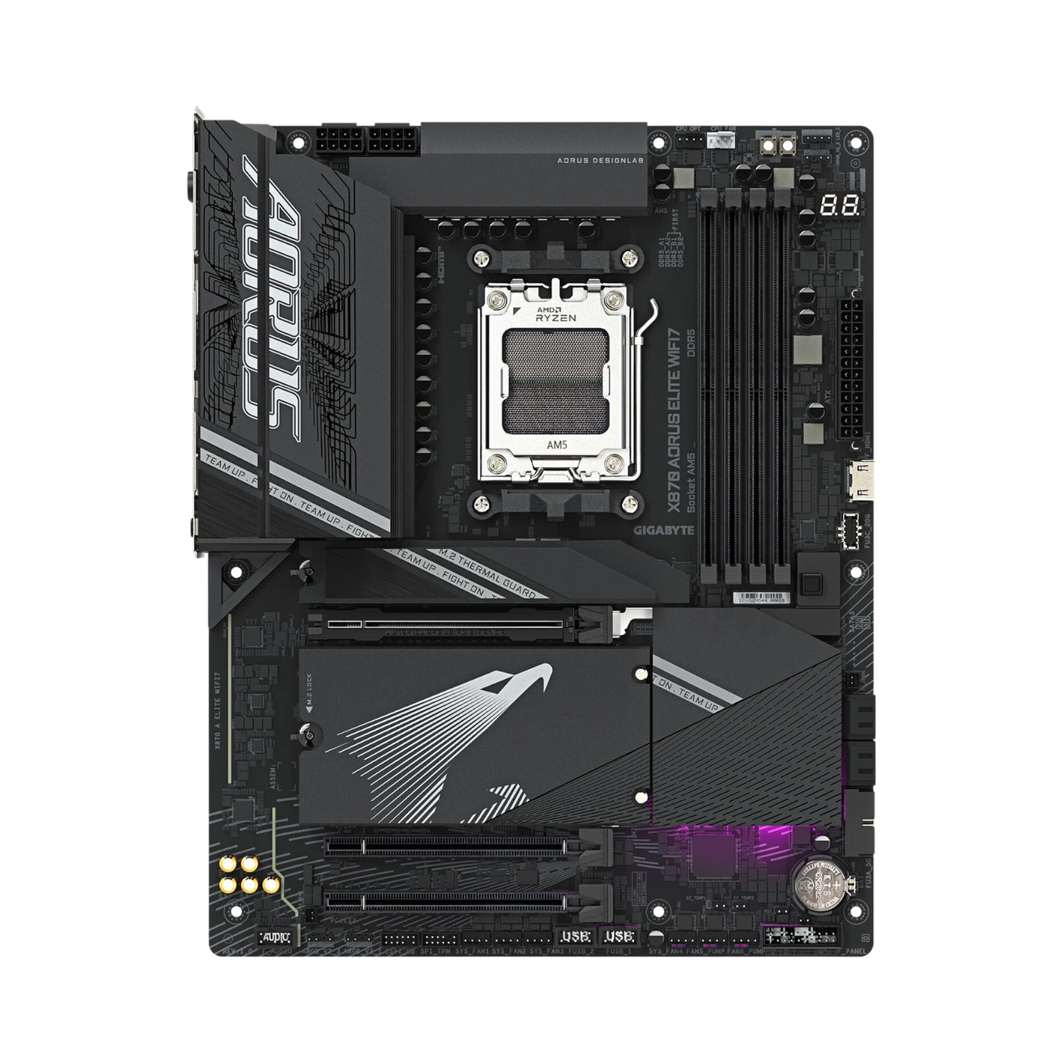 Gigabyte X870 AORUS ELITE WIFI7 AM5 ATX Motherboard — Being Shipped
