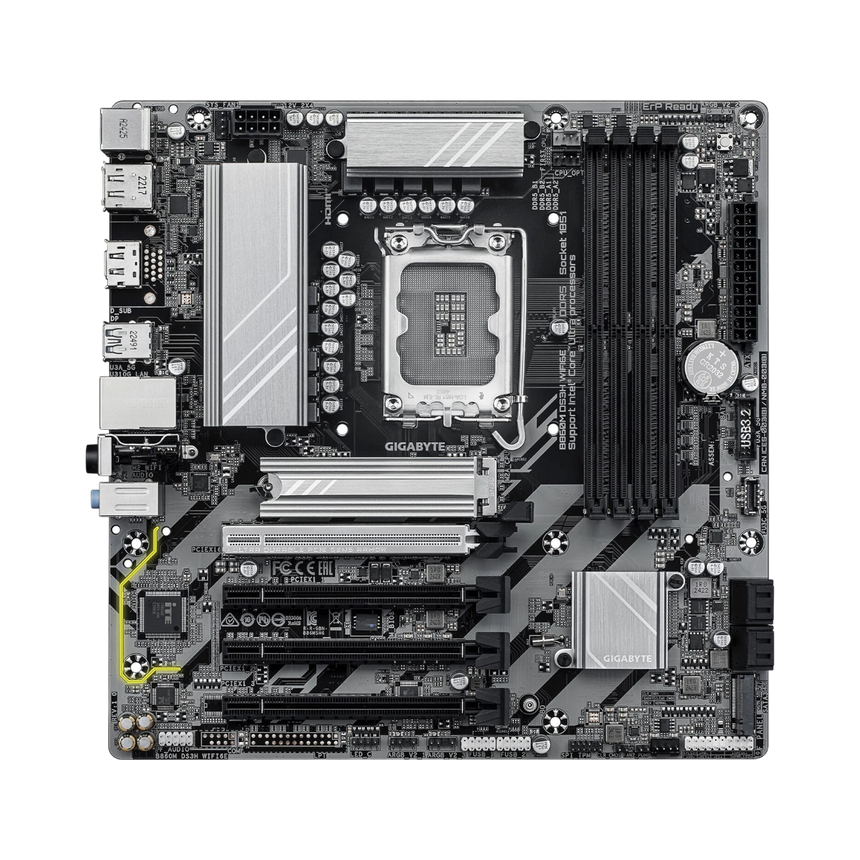 Gigabyte B860M DS3H WIFI6E LGA 1851 Micro-ATX Motherboard — Being Shipped