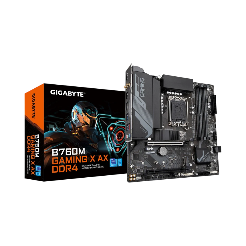 Gigabyte B760M GAMING X AX DDR4 LGA 1700 Micro-ATX Motherboard — Being Shipped