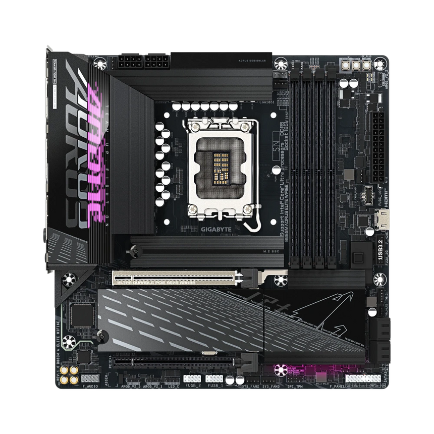 Gigabyte B860M AORUS ELITE WIFI6E LGA 1851 Micro-ATX Motherboard — Being Shipped