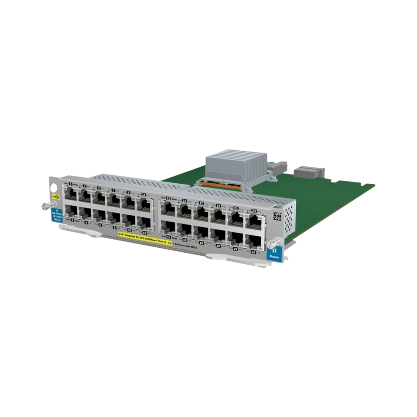 HPE J9534A 24-Port GIG-T PoE+ V2 ZL Gigabit Ethernet Module — Being Shipped