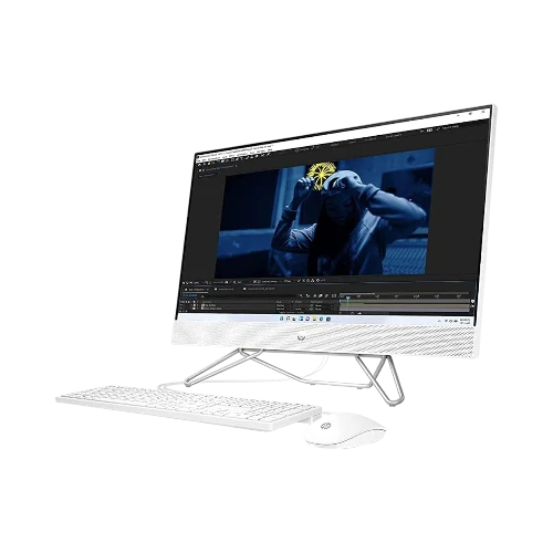 HP 24-cb0010 23.8" All-in-One Desktop Computer, Intel Celeron J4025, 8GB RAM, 256GB SSD — Being Shipped