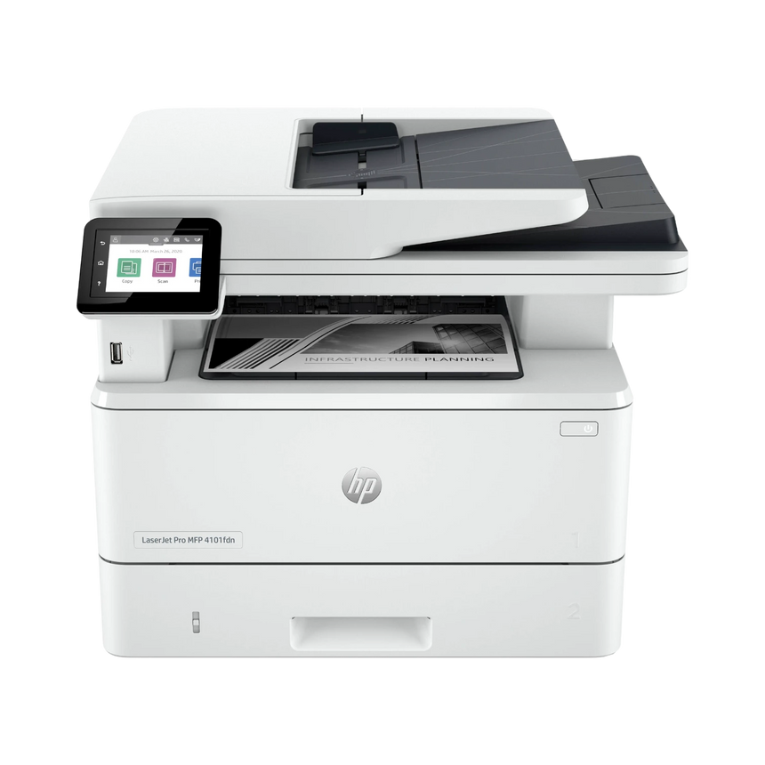 HP LaserJet Pro MFP 4101fdn All-in-One Monochrome Printer — Being Shipped