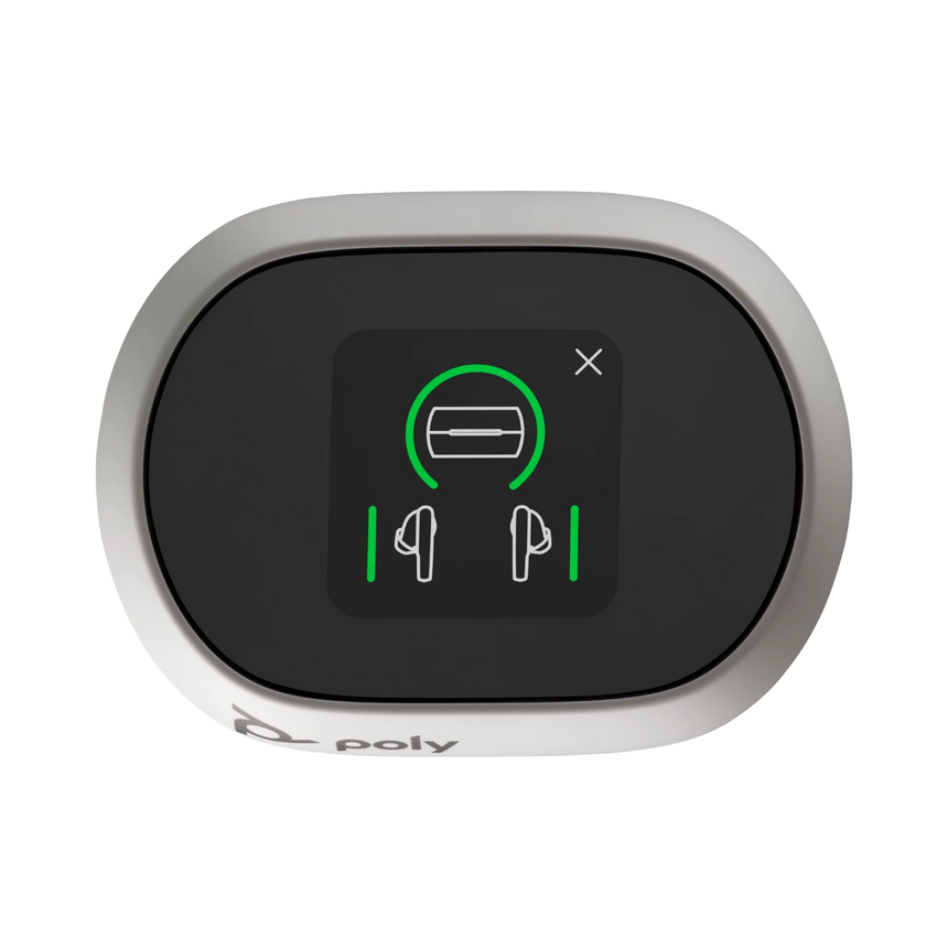 Poly Voyager Free 60+ UC Earbuds (White Sand) — Being Shipped