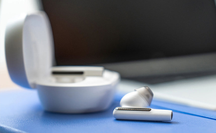 Poly Voyager Free 60+ UC Earbuds (White Sand) — Being Shipped