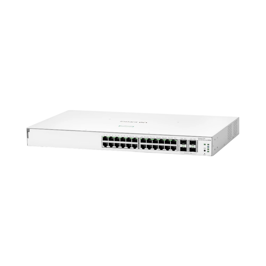 HPE Instant On 24p Gigabit CL4 PoE 4p SFP+ 195W 1930 Switch — Being Shipped