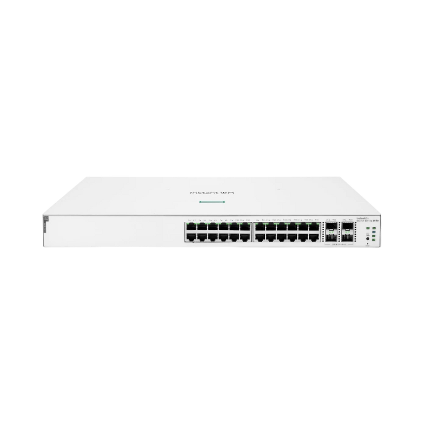 HPE Instant On 24p Gigabit CL4 PoE 4p SFP+ 195W 1930 Switch — Being Shipped