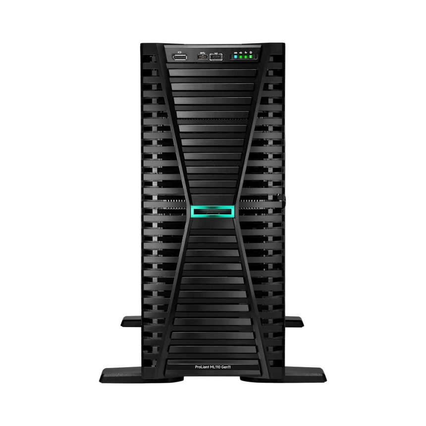 HPE ProLiant ML110 Gen11 3508U 2.1GHz 8c 1P 1x32GB-R 4LFF MR408i-o 2x2TB HDD 2x500W PS NA Server — Being Shipped