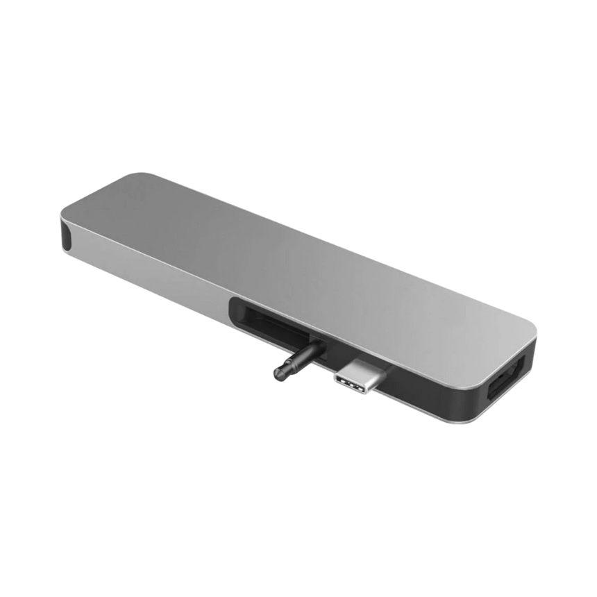 Hyper HyperDrive Solo 2-Port USB 3.1 Gen 1 Type-A Hub with HDMI, USB Type-C, microSD, SD, & 3.5mm Audio (Gray) — Being Shipped