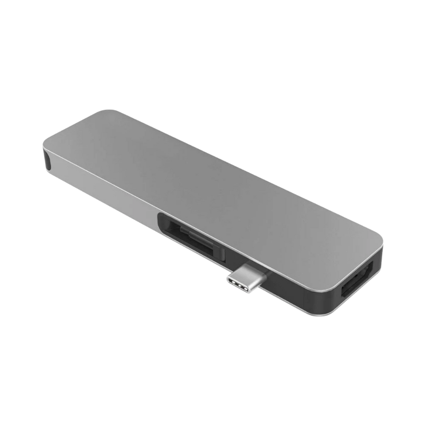 Hyper HyperDrive Solo 2-Port USB 3.1 Gen 1 Type-A Hub with HDMI, USB Type-C, microSD, SD, & 3.5mm Audio (Gray) — Being Shipped