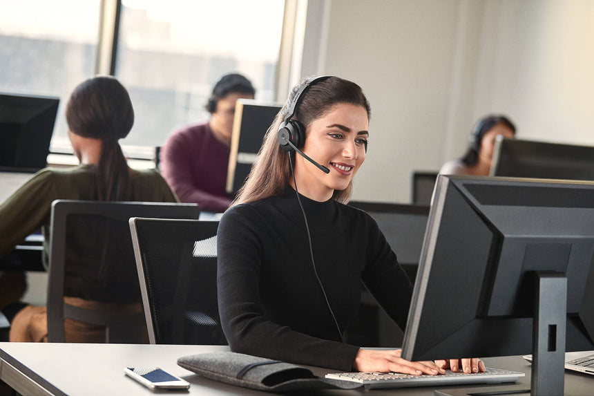Jabra Evolve2 30 Wired Stereo Headset (USB Type-C, Microsoft Teams) — Being Shipped