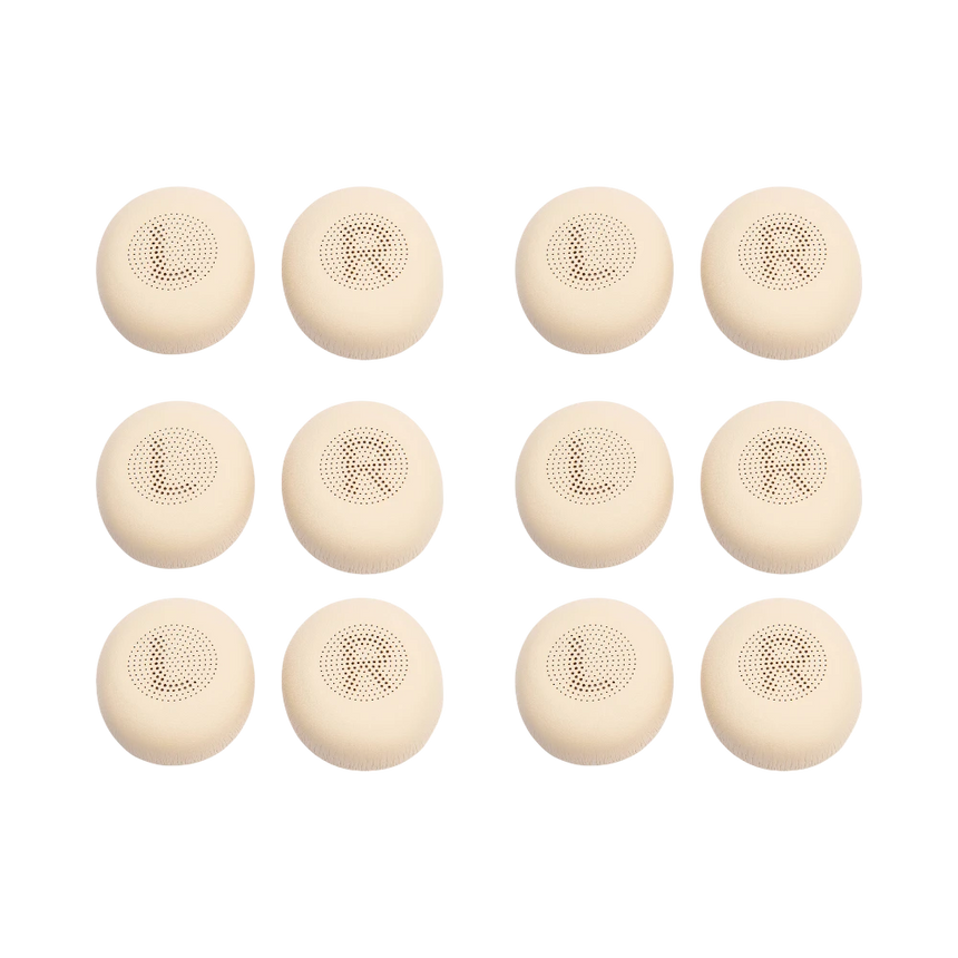 Jabra Ear Cushions for Evolve2 40 & 65 (Beige, 6-Pack) — Being Shipped