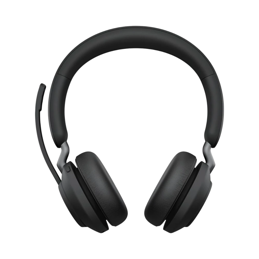 Jabra Evolve2 65 Stereo Wireless On-Ear Headset with Stand (Microsoft Teams, USB Type-A, Black) — Being Shipped