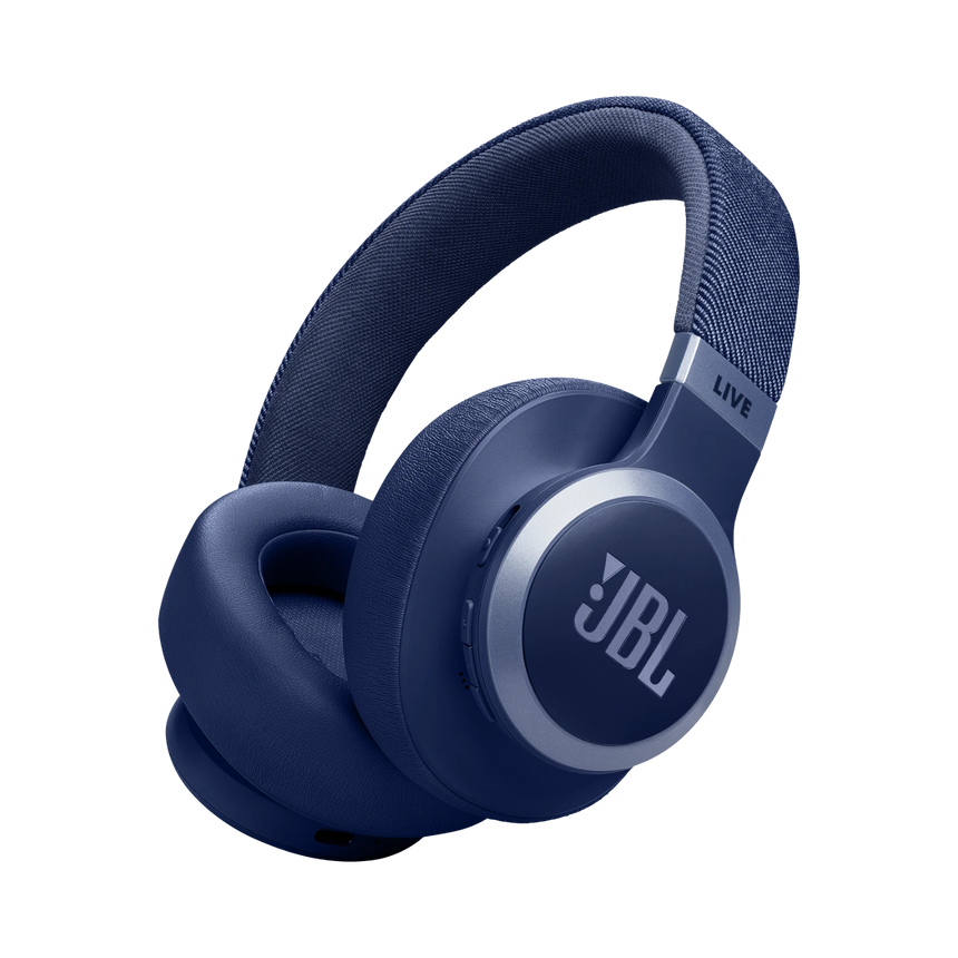 JBL Live 770 NC Over-Ear Noise-Cancelling Headphones (Blue) — Being Shipped