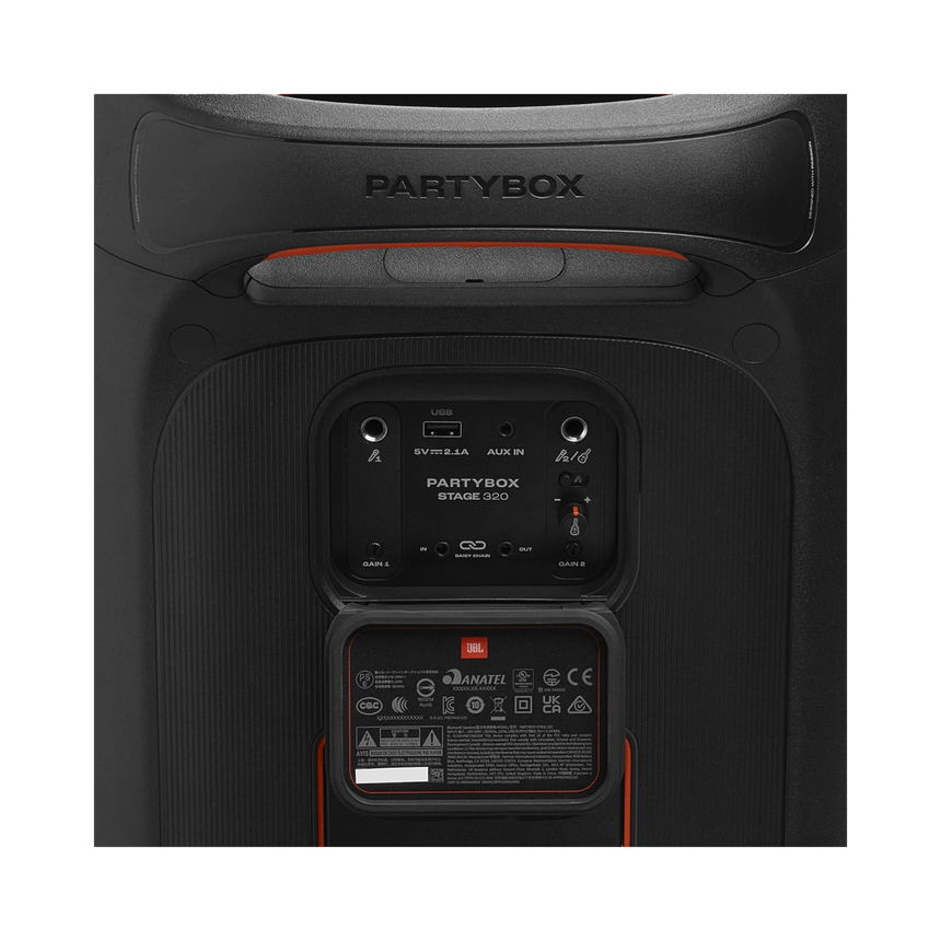 JBL PartyBox Stage 320 240W Wireless Party Speaker (Black) — Being Shipped