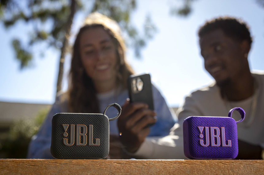 JBL Go 4 Portable Bluetooth Speaker (Purple) — Being Shipped