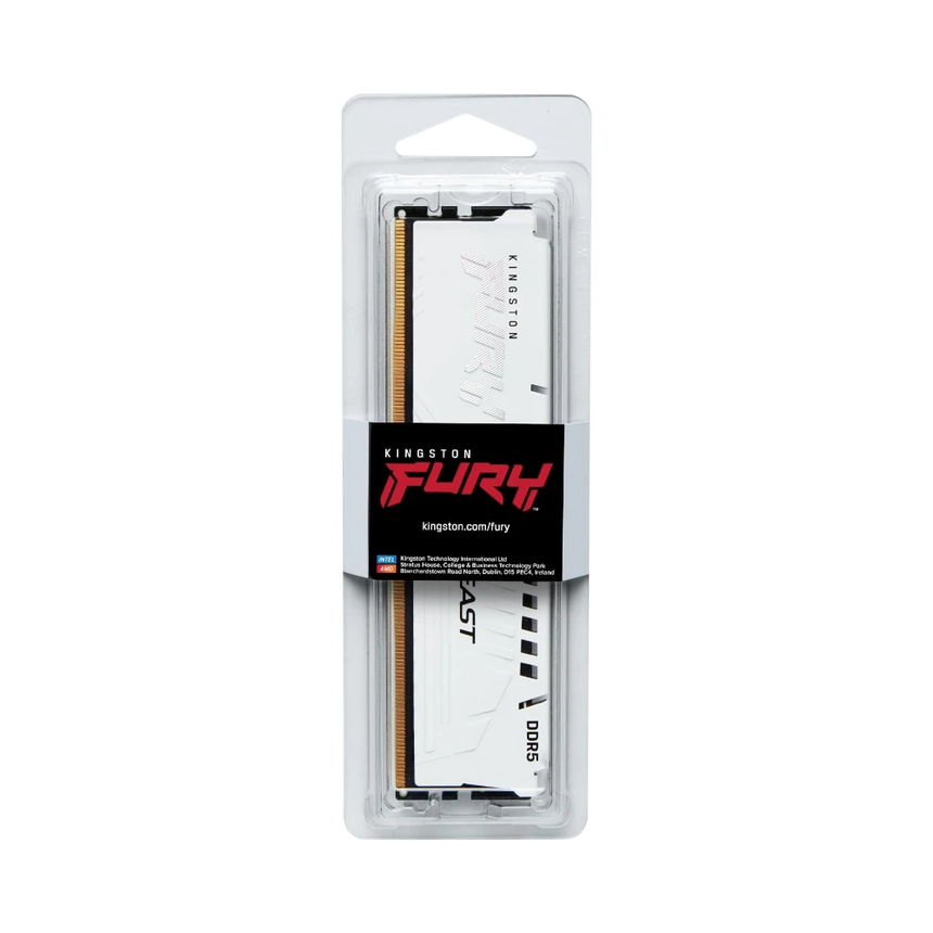 Kingston FURY Beast White XMP 16GB DDR5 6000MT/s CL30 Memory Module — Being Shipped