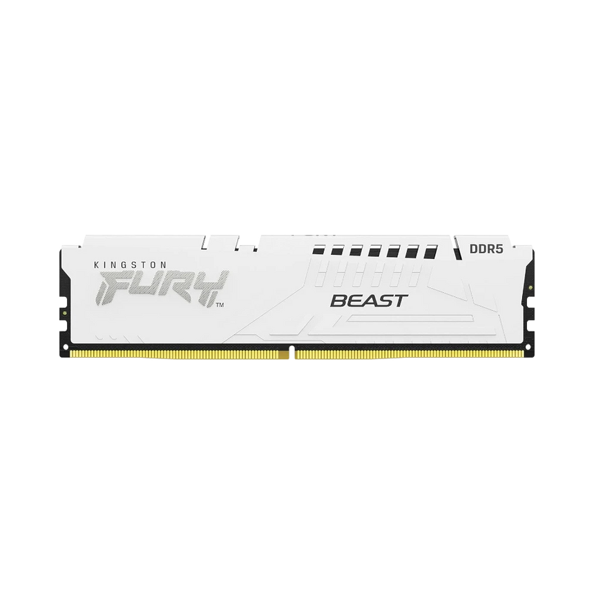 Kingston FURY Beast White XMP 64GB DDR5 6400MT/s CL32 Memory Kit (2 x 32GB) — Being Shipped