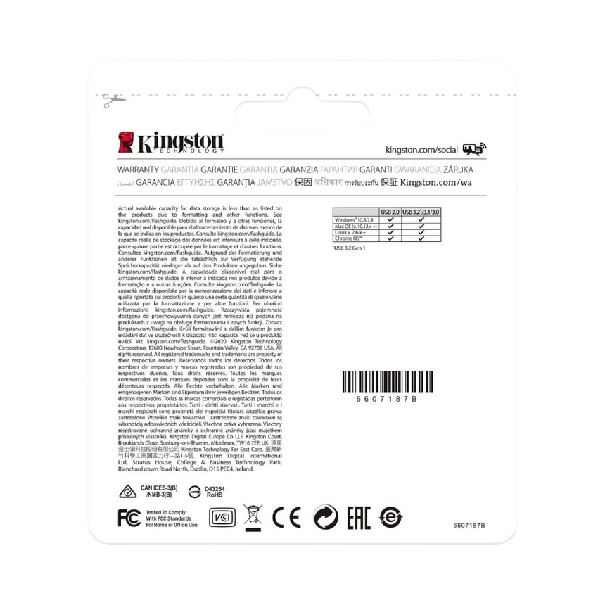 Kingston DataTraveler Kyson Metal High Performance 32GB USB 3.2 Flash Drive — Being Shipped