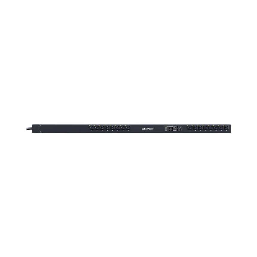 CyberPower PDU41116 Switched PDU, 100-120V/15A, 16 Outlets, 0U Rackmount — Being Shipped