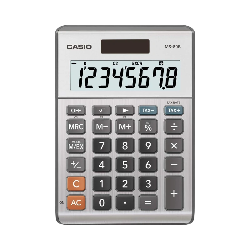 Casio MS-80B Standard Function Desktop Calculator — Being Shipped