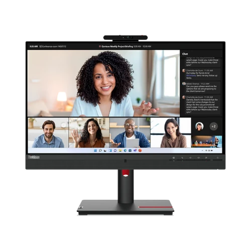 Lenovo ThinkVision T24mv-30 23.8" 16:9 75Hz FHD LED-LCD Monitor with Webcam — Being Shipped
