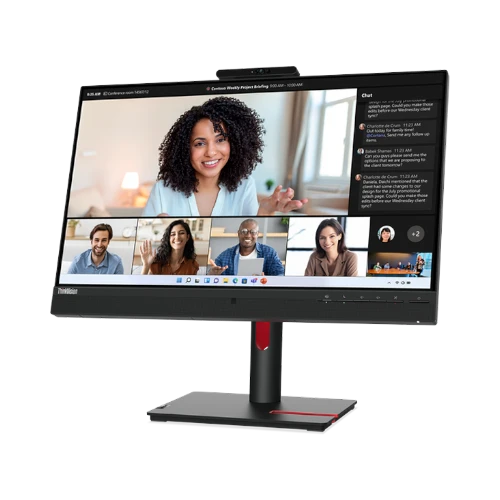 Lenovo ThinkVision T24mv-30 23.8" 16:9 75Hz FHD LED-LCD Monitor with Webcam — Being Shipped