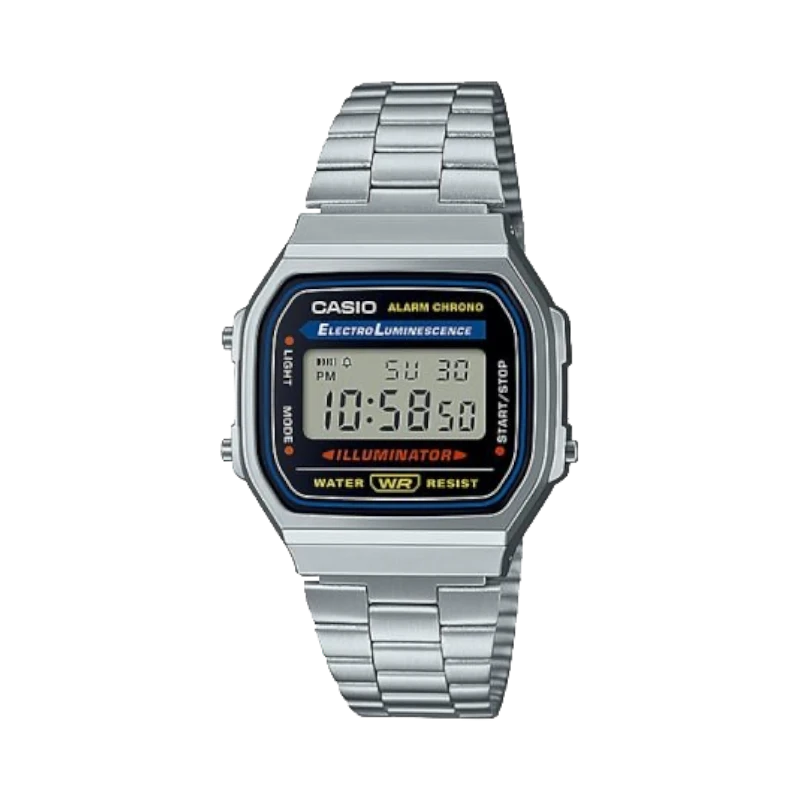 Casio A168W-1 Casio Illuminator Watch — Being Shipped
