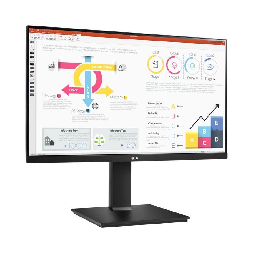 LG 24BP75Q-B 23.8" 16:9 75Hz FreeSync QHD HDR IPS Monitor — Being Shipped