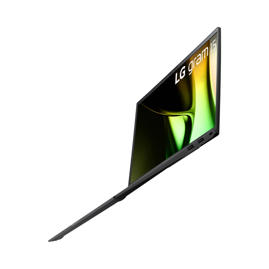 LG gram 15Z90S-V 15.6" Laptop, Intel Core Ultra 5 125H, 16GB RAM, 512GB SSD (Obsidian Black) — Being Shipped