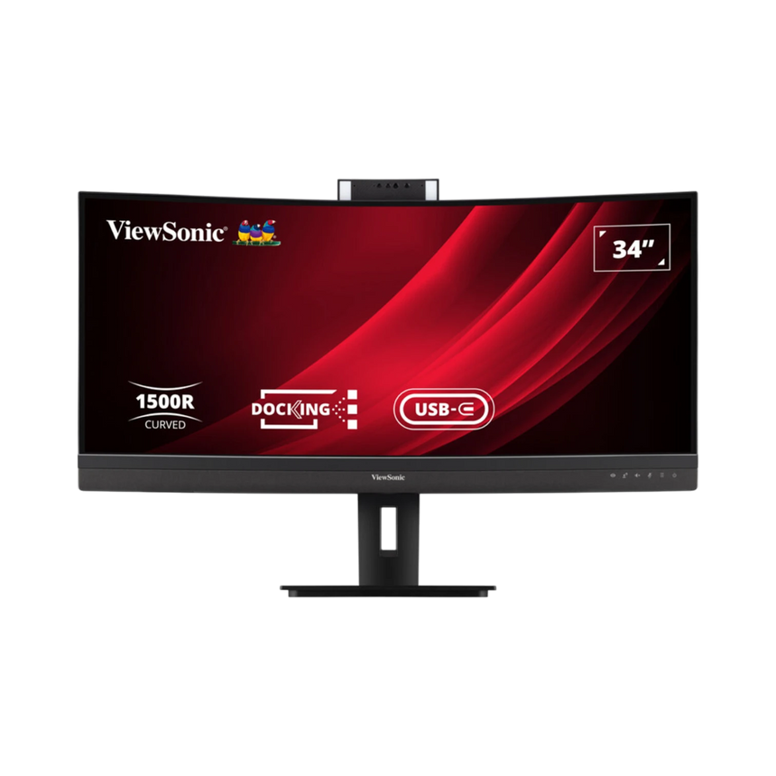 ViewSonic VG3457CV 34" 1440p Ultrawide Curved Video Conferencing Monitor — Being Shipped