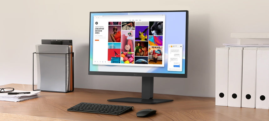 LG 24BA650-B 23.8" 16:9 100Hz FHD IPS Monitor — Being Shipped