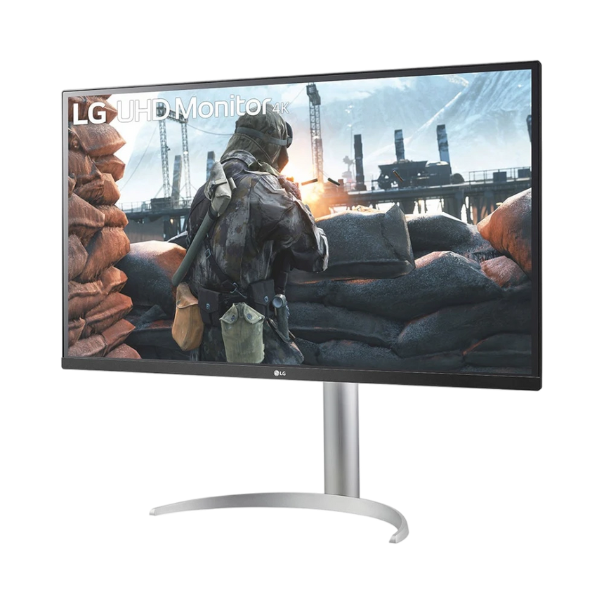 LG 27BP55U-B 27" 16:9 60Hz FreeSync 4K UHD HDR IPS Monitor (White/Black/Silver) — Being Shipped