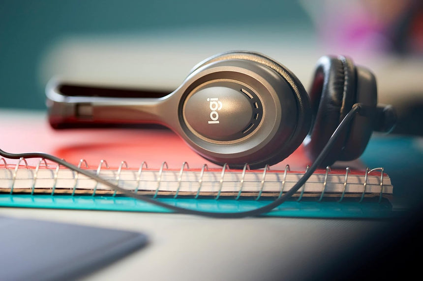 Logitech H111 For EDU Wired 3.5mm Stereo Computer On Ear Headset — Being Shipped