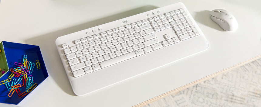 Logitech Signature K650 Wireless Keyboard (Off-White) — Being Shipped