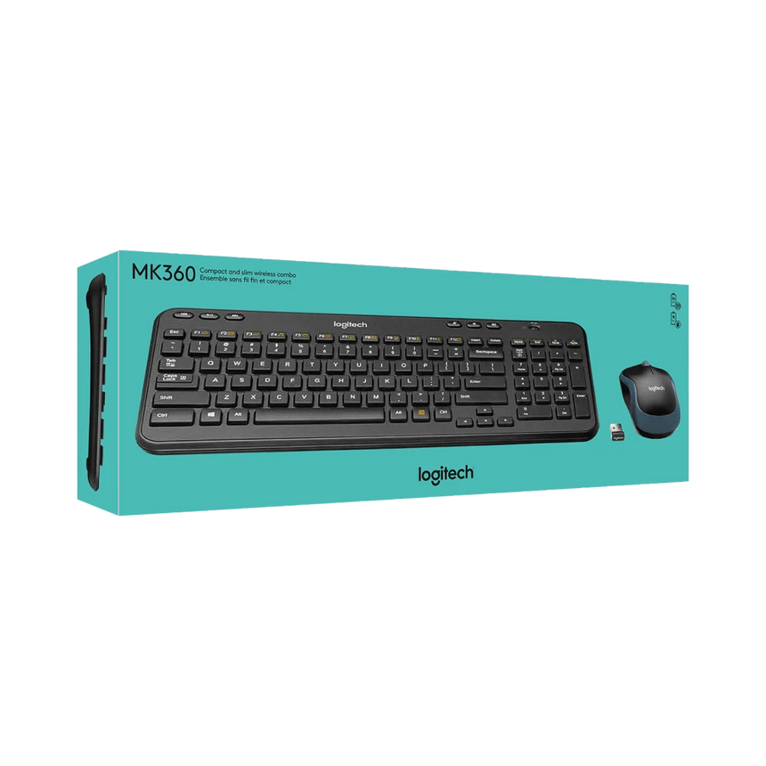 Logitech MK360 Wireless Keyboard & Optical Mouse Combo — Being Shipped