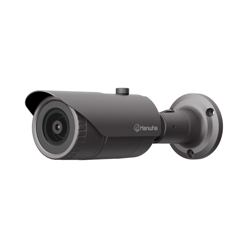Hanwha Vision QNO-8020R 5MP Outdoor Network Bullet Camera with Night Vision & 4mm Lens — Being Shipped