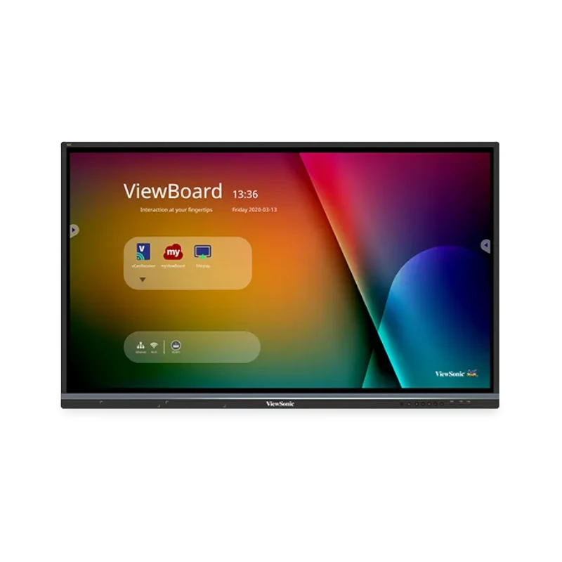 ViewSonic IFP7550-C0 75" UHD 4K ViewBoard Interactive Flat Panel Bundle with Chromebox — Being Shipped