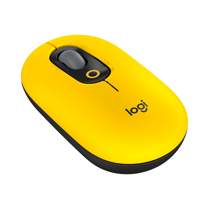 Logitech POP Silent Wireless Bluetooth Mouse (Blast Yellow) — Being Shipped