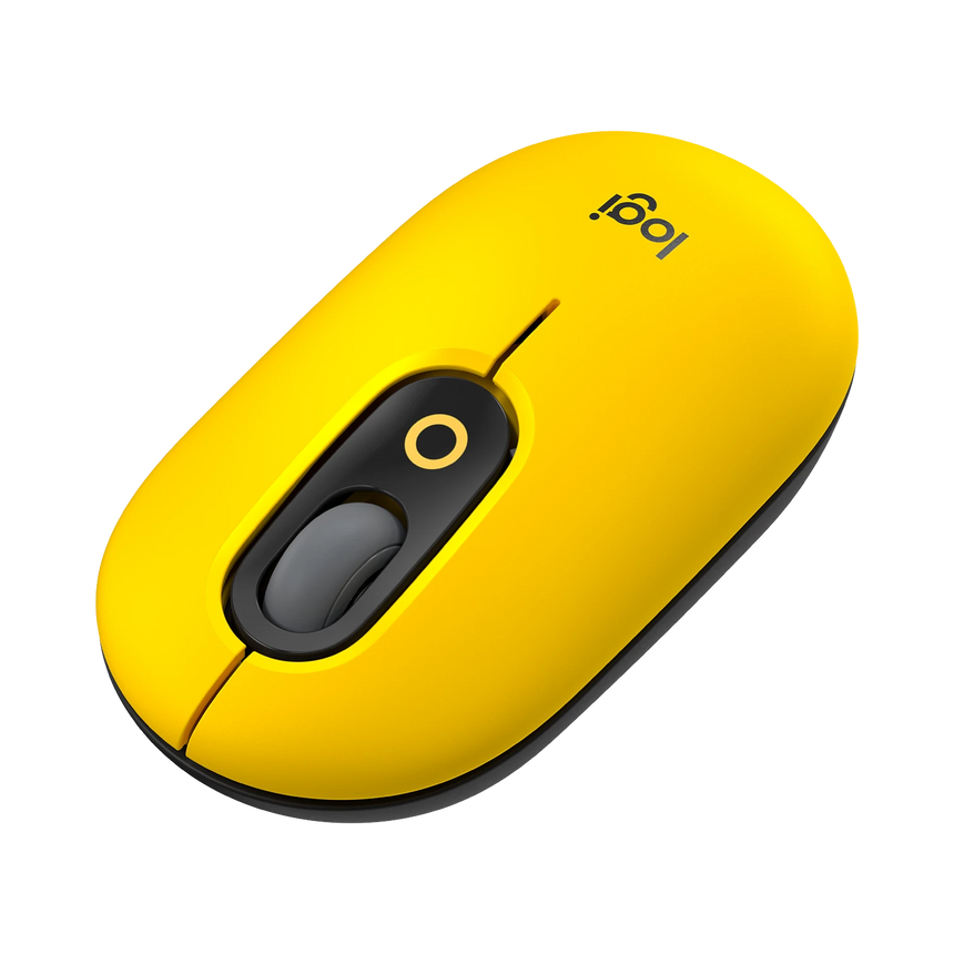 Logitech POP Silent Wireless Bluetooth Mouse (Blast Yellow) — Being Shipped