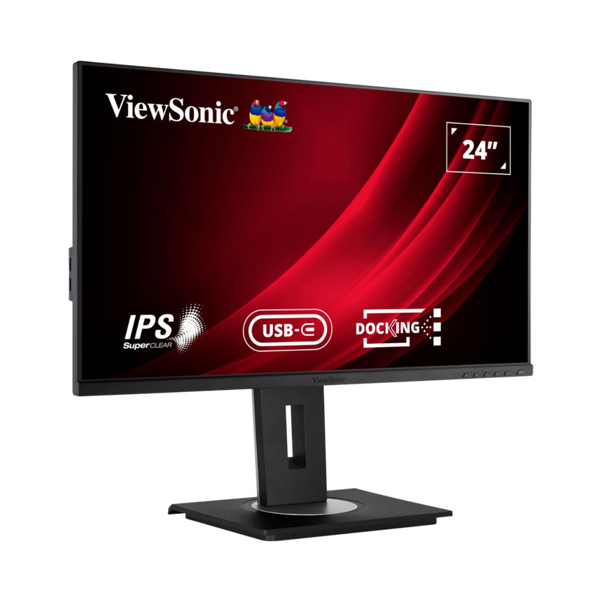ViewSonic VG2456 24" Docking Monitor featuring USB Type-C and Ethernet — Being Shipped
