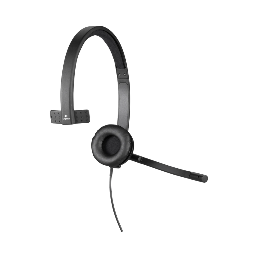 Logitech H570e Wired USB Headset (Mono, USB-A) — Being Shipped