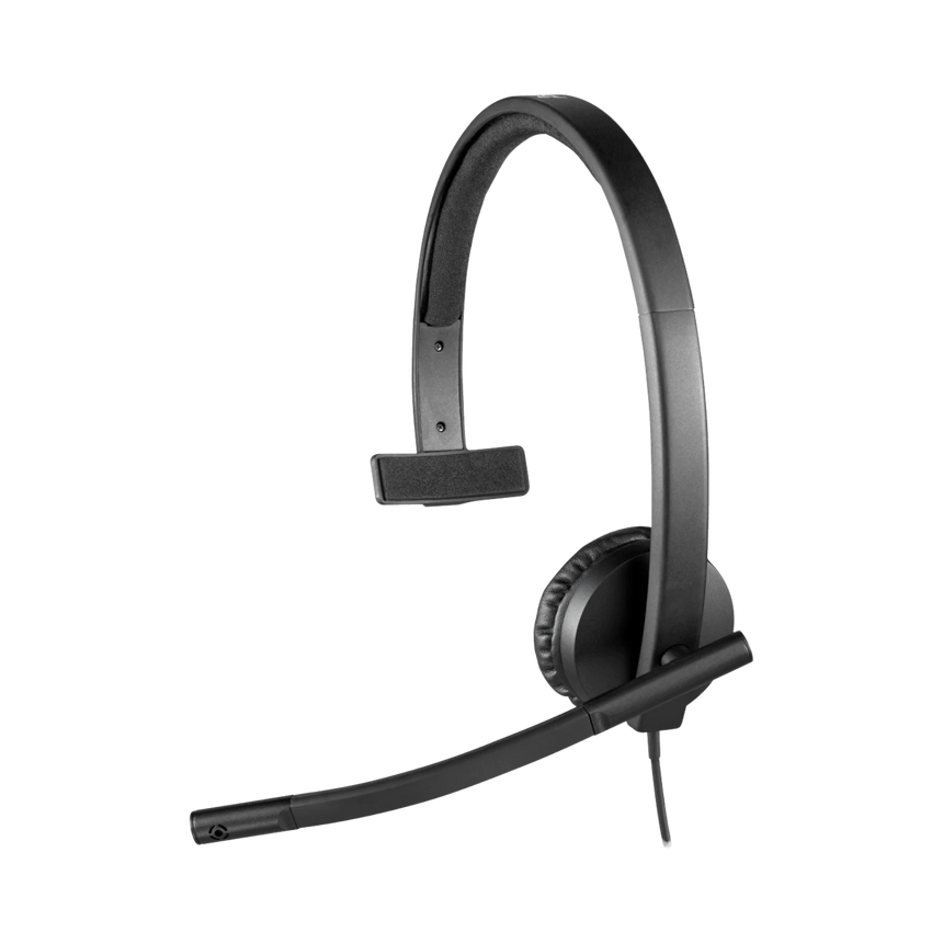 Logitech H570e Wired USB Headset (Mono, USB-A) — Being Shipped