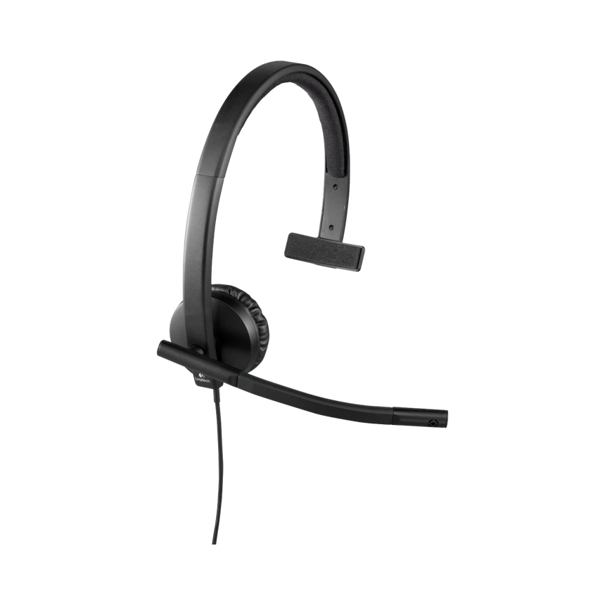 Logitech H570e Wired USB Headset (Mono, USB-A) — Being Shipped