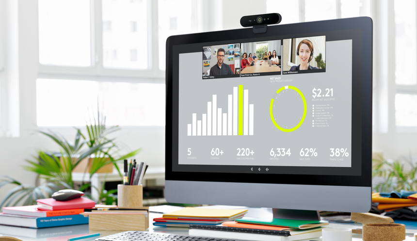 Logitech 4K Pro 4096 x 2160 Webcam with Noise-Canceling Mic — Being Shipped